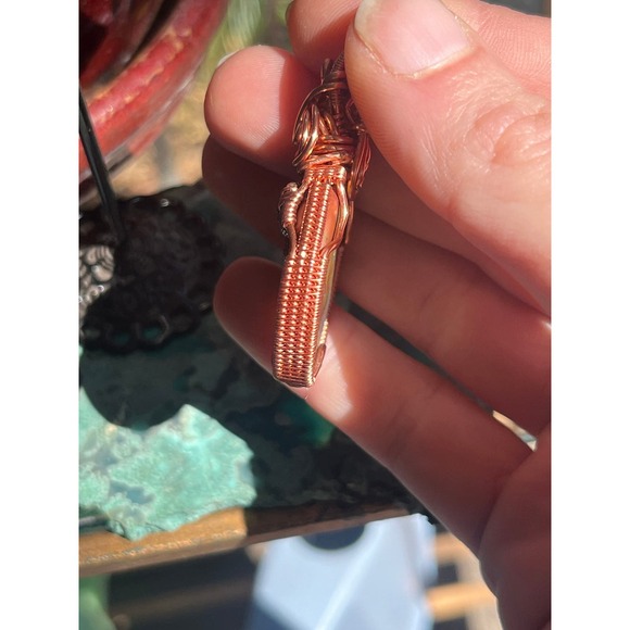 Snake Agate Wire Wrap - Picture 7 of 10